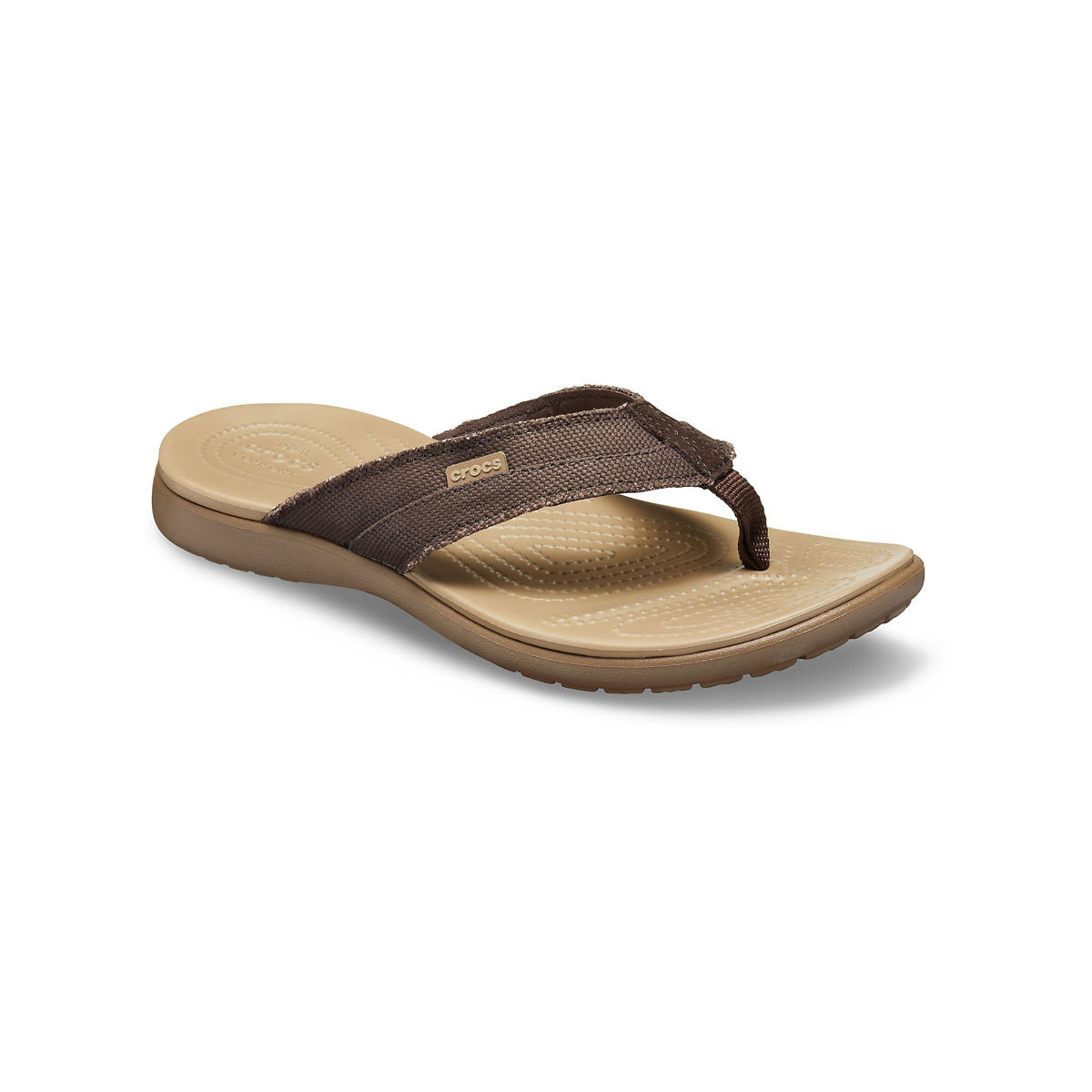 Buy Crocs Santacruz Canvas Flip Flops Online