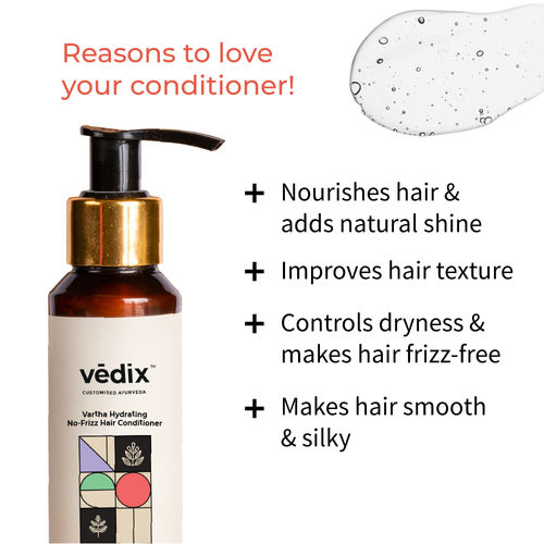 Vedix Hair Shampoo & Conditioner - Normal/Oily Hair - Anti-Hairfall Combo:  Buy Vedix Hair Shampoo & Conditioner - Normal/Oily Hair - Anti-Hairfall  Combo Online at Best Price in India | NykaaMan