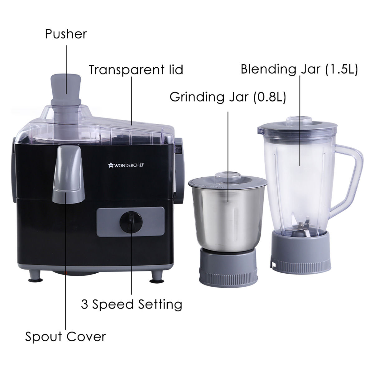 Wonderchef prato on sale compact juicer