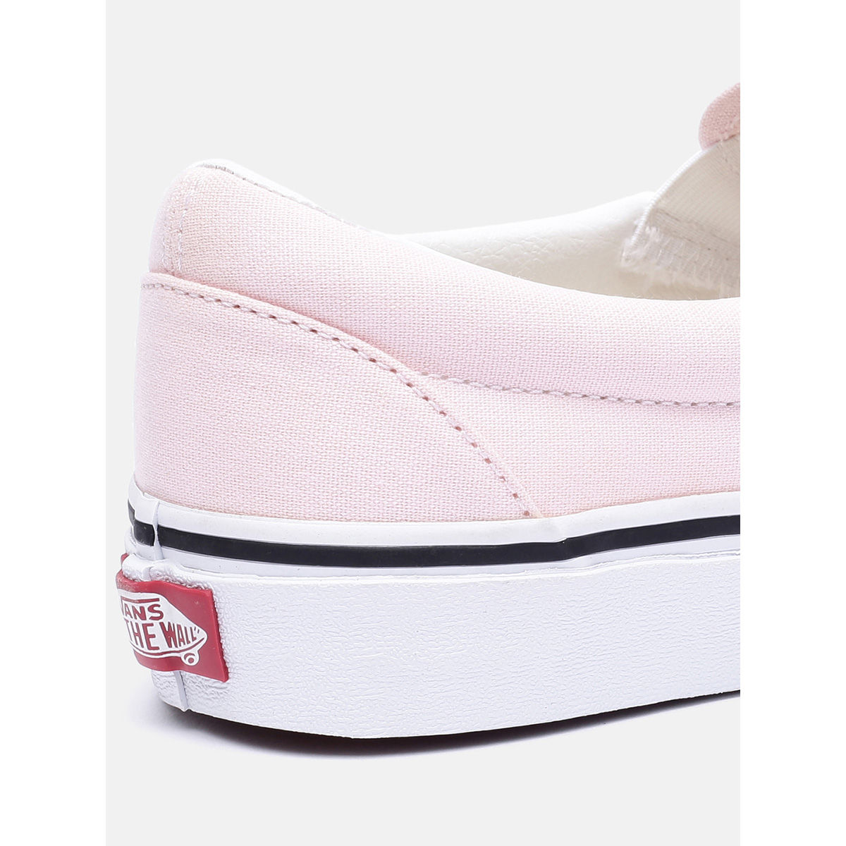 vans classic slip on shoes bows pink