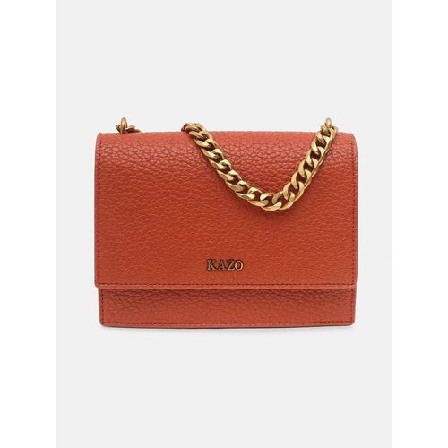 Buy Kazo Shea Orange Sling Bag (S) Online - Main Image