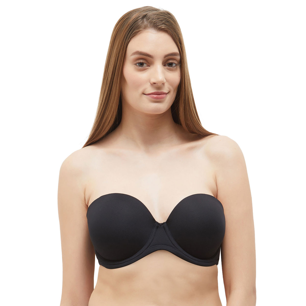 Buy Wacoal Red Carpet Non-Padded Wired Full Coverage Full Support Everyday  Comfort Bra - Black Online