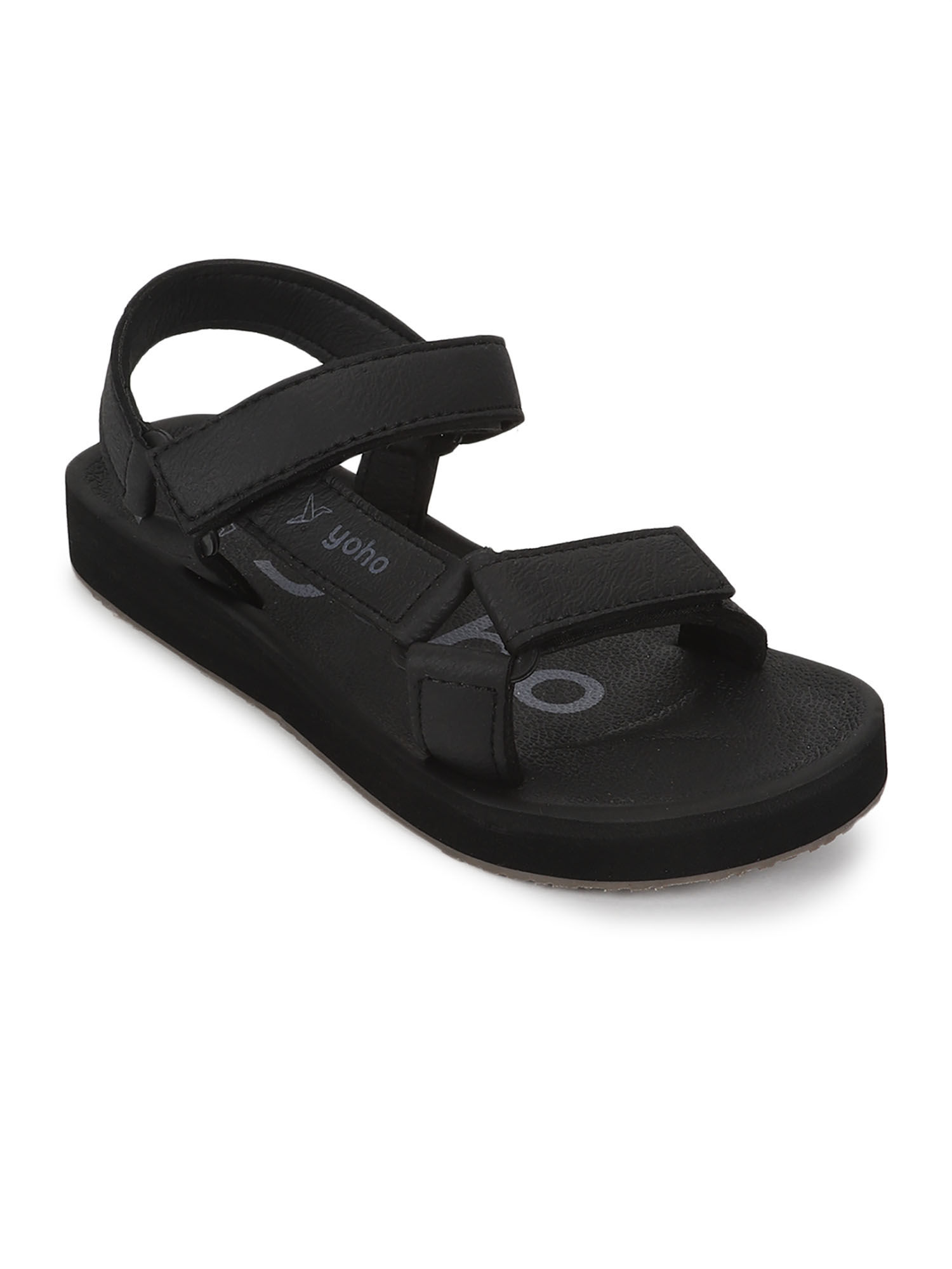 Yoho Eva Soft Material Lightweight Sandals Black (UK 5)