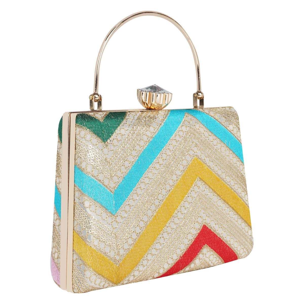 Zigzag clutch main image 1