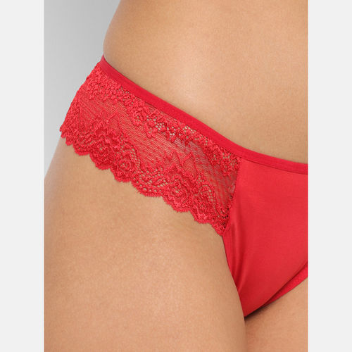 Buy N-Gal Women's Exotic Deep Neck Lace Bra Underwear Lingerie