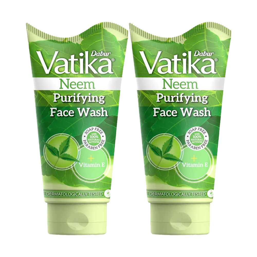 Vatika Neem Purifying Face Wash (Pack Of 2) Buy Vatika Neem Purifying