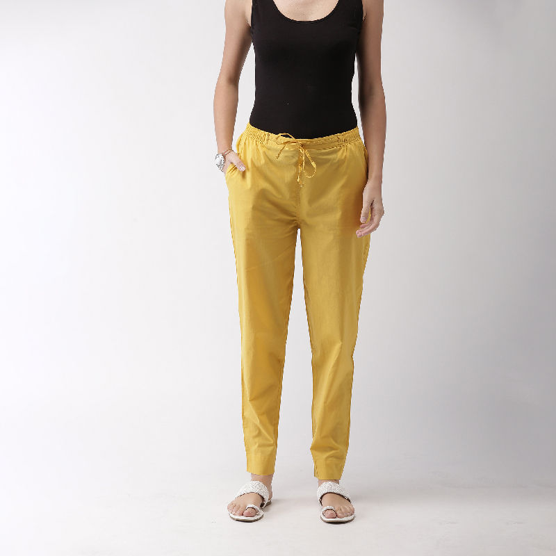 Iknaura Golden Silk PantsTrousers