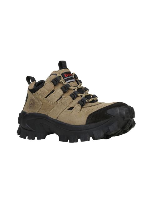 WOODLAND Men's Khaki Trekking Shoes