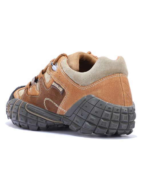 WOODLAND Men's Tobacco Trekking Shoes - Main Image