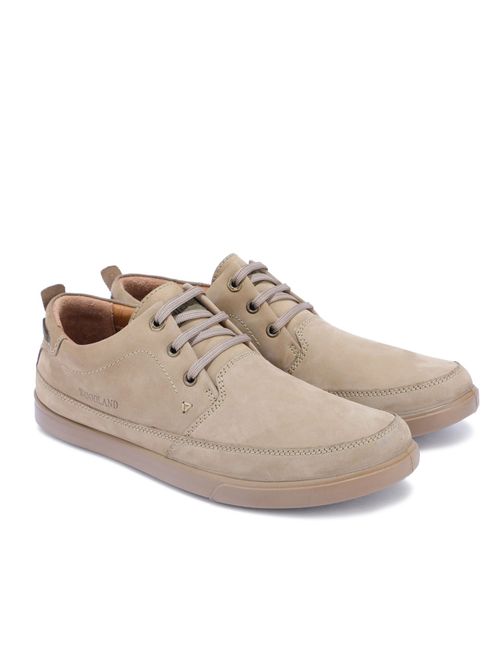Buy WOODLAND Men's Khaki Sneakers Online