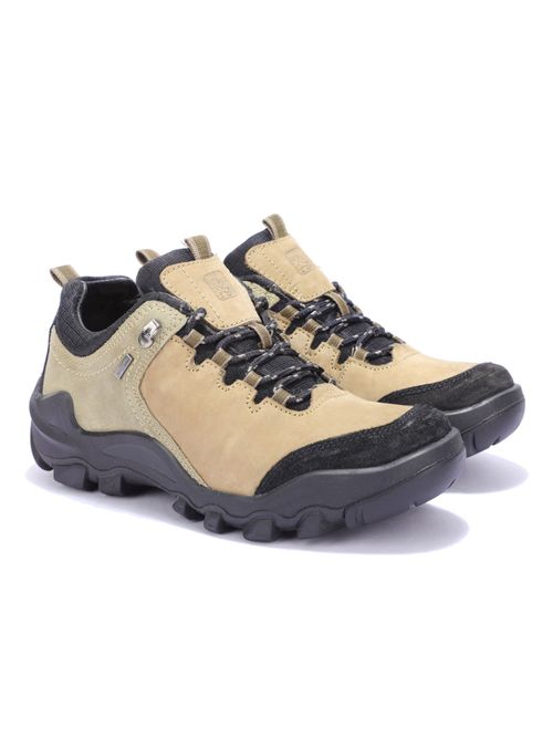 Men Woodland Worldwide Offers WOODLAND Men's Khaki Trekking Shoes