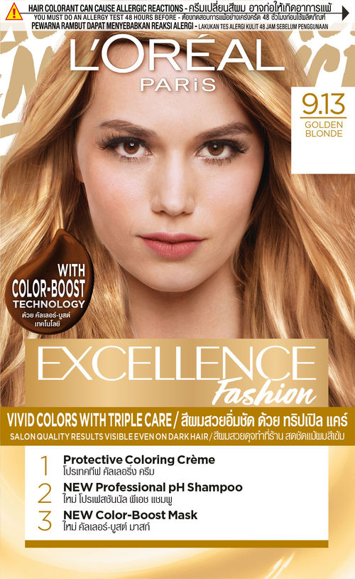L'Oreal Paris Excellence Fashion - Shade  Golden Beige Blonde: Buy L'Oreal  Paris Excellence Fashion - Shade  Golden Beige Blonde Online at Best  Price in India | Nykaa