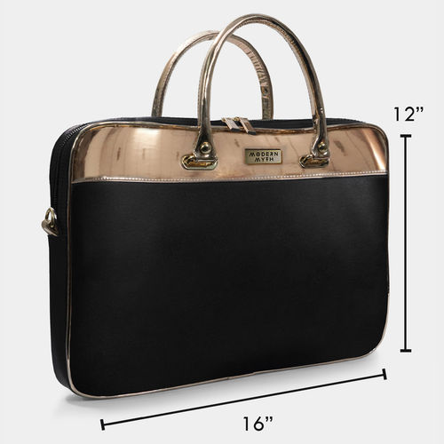 Buy Modern Myth Gotta Clout Black Metallic Rosegold Laptop