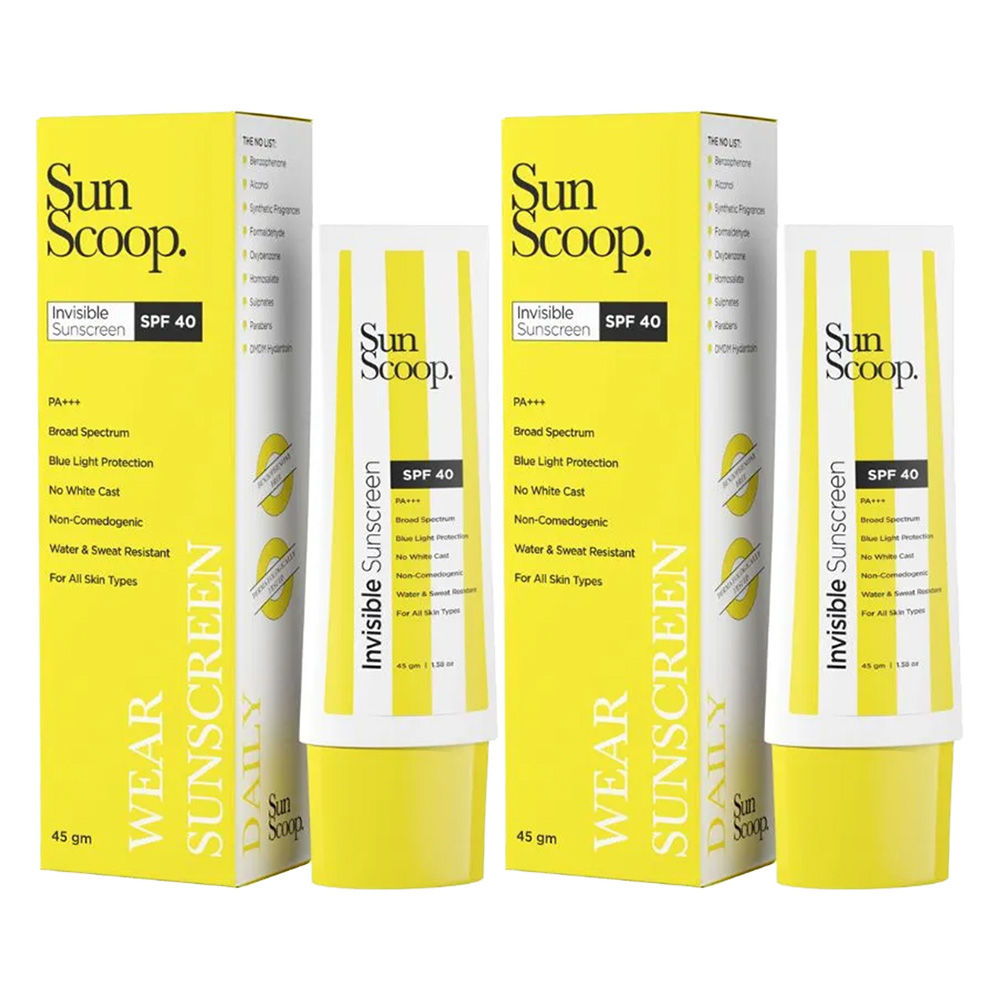 SunScoop Invisble Sunscreen - Pack Of 2
