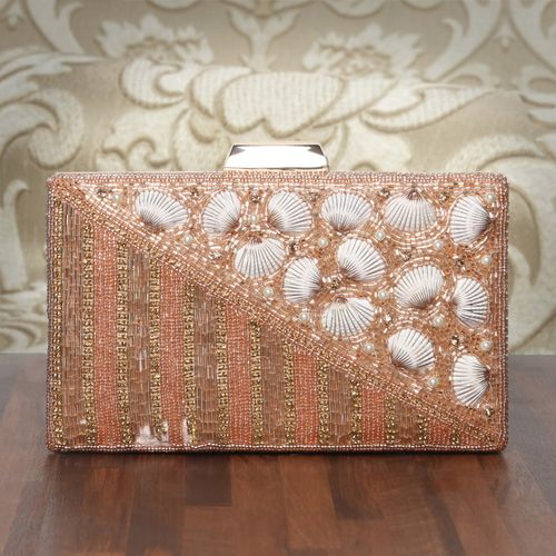 Peora Clutch Purses for Women Wedding Handmade Evening Party