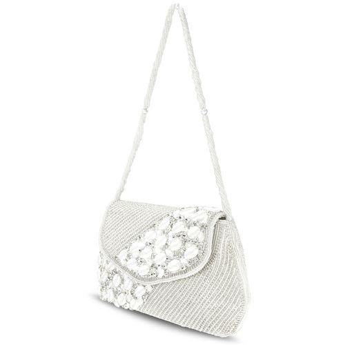 Buy Peora Clutch Womens Purse Bridal Bag for Detachable Strap