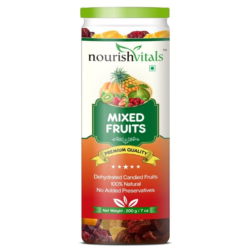 Nourish Vitals Mixed Dried Fruits (Dehydrated Fruits)