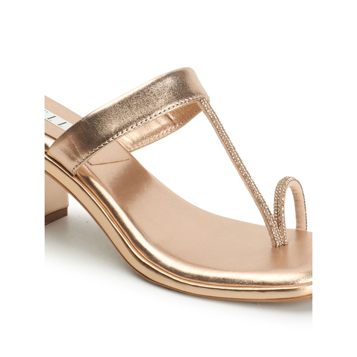 Gold strappy sandals - Women's Clothing Online Made in Italy