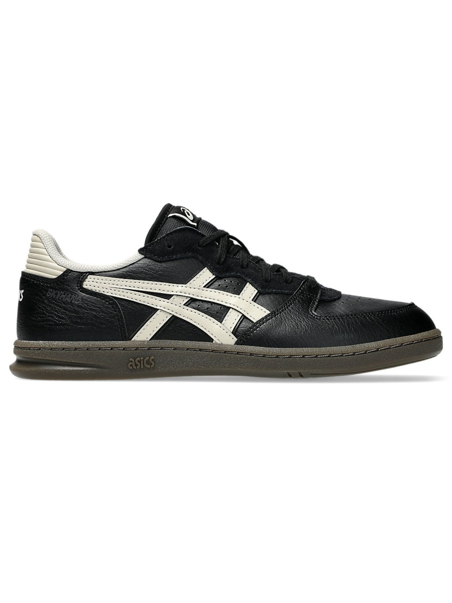 ASICS Unisex SKYHAND OG Sneakers Black & White (UK 8)