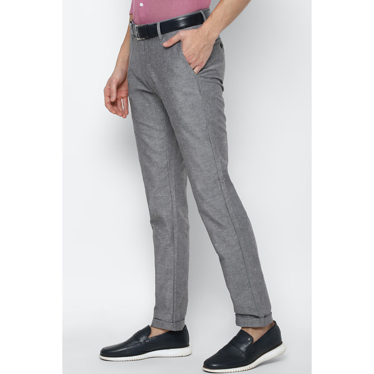 Buy Allen Solly Woman Pure Cotton Casual Trousers - Trousers for Women  20072962 | Myntra