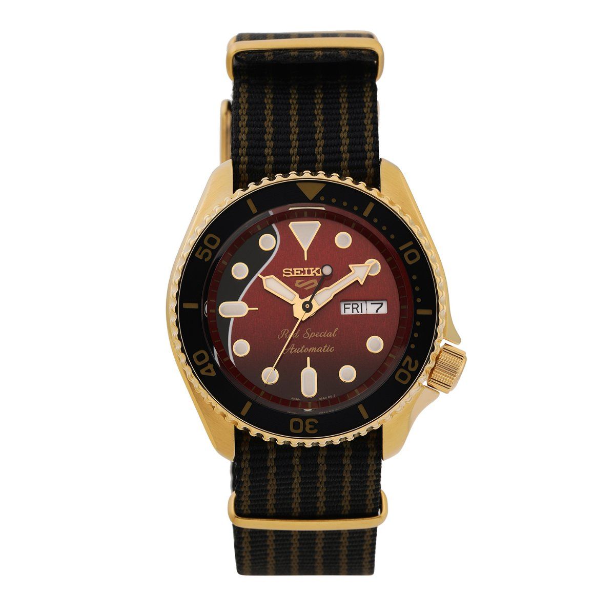 Buy SEIKO New 5 Sports Analog Red Dial Mens Watch-Srph80K1 Online