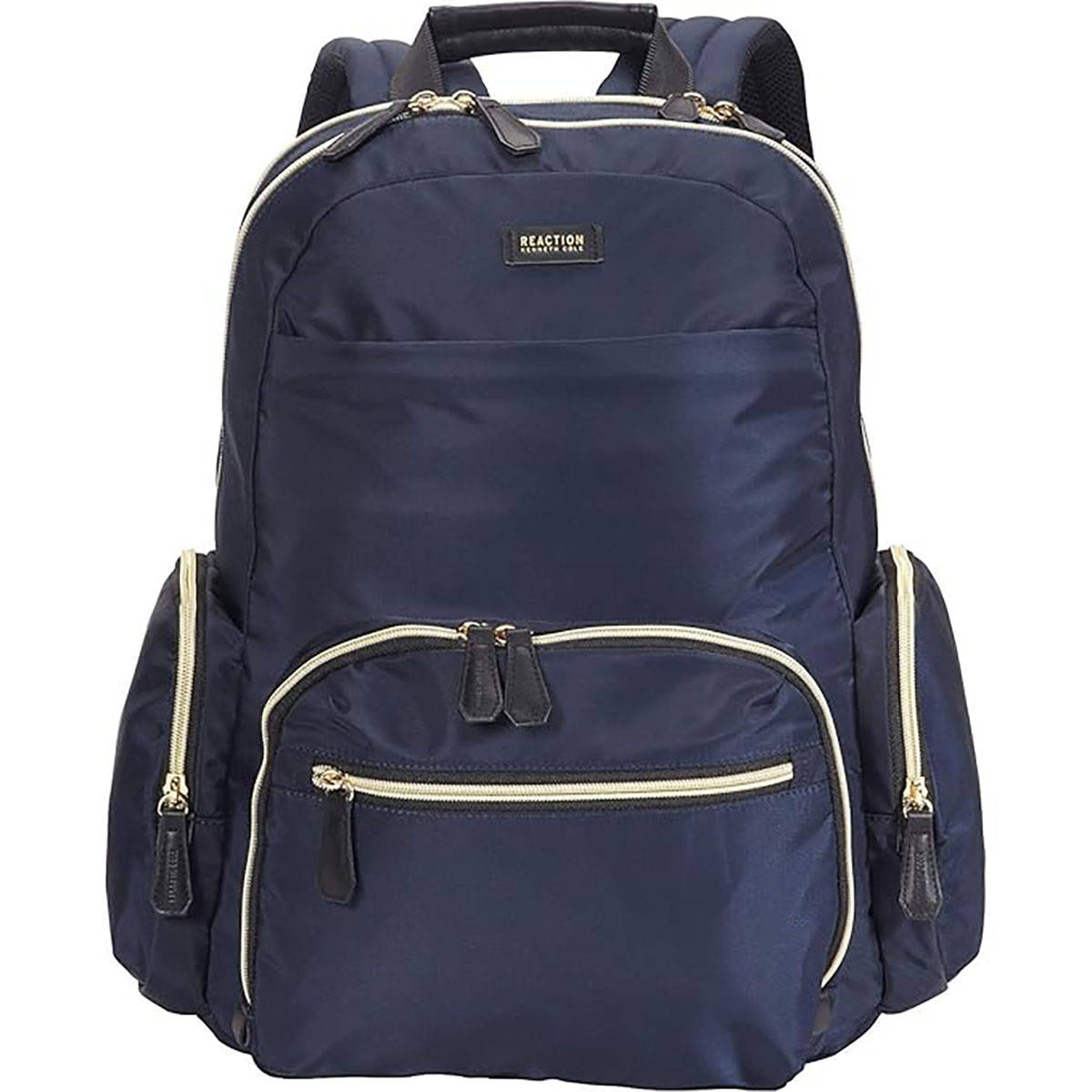 Reaction Kenneth Cole Women's Sophie Backpack Nylon 15 Laptop And Tablet Rfid Bookbag