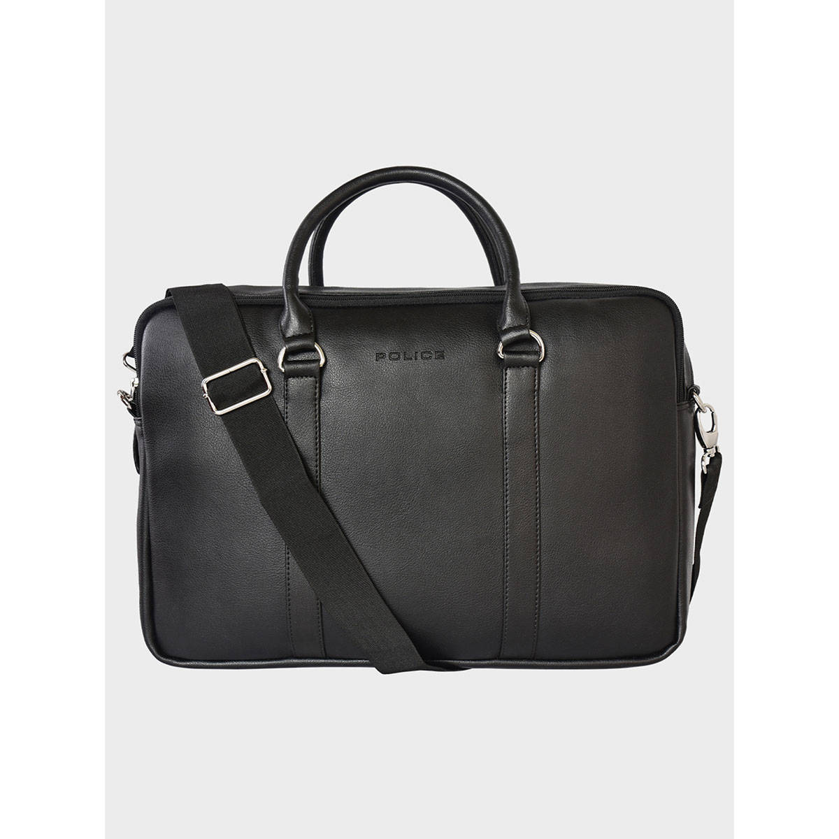 Police Men's Black Wamer Stylish Messenger Bag