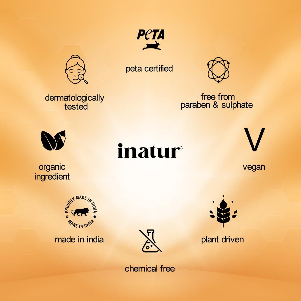 Buy Inatur Argan Hair Serum For Daily Hair Replenishment Infused With