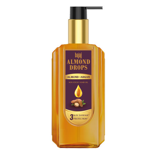 Bajaj Almond Drops Non Sticky Hair Oil With Almond Oil And Argan Oil: Buy Bajaj  Almond Drops Non Sticky Hair Oil With Almond Oil And Argan Oil Online at  Best Price in