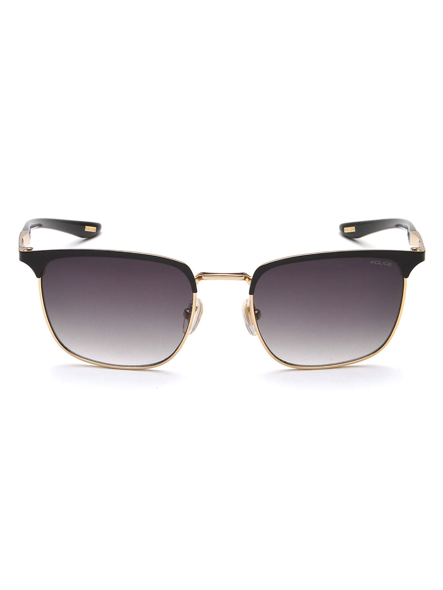 Police Unisex Black Metal Frame and Grey Colored Lens Sunglasses - Spln66K 54 302