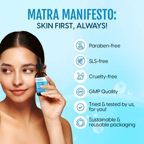 Buy Matra Korean Glass Skin Serum With Salicylic Acid & Lactic Acid For Spotless Glow & Anti Aging Online