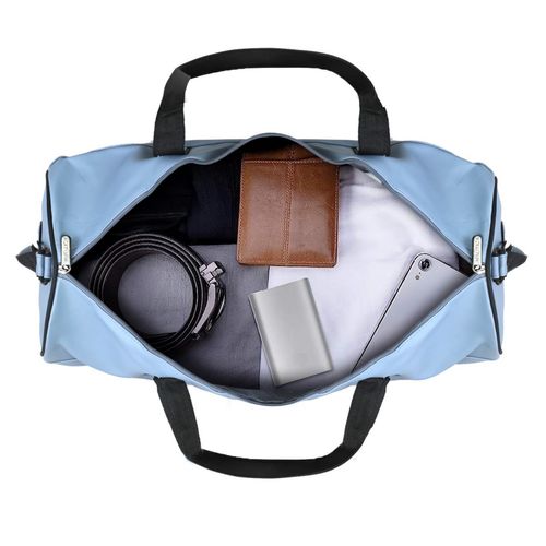 Nautica Duffle Bag for Travel Suitable for Men Women Blue (S)