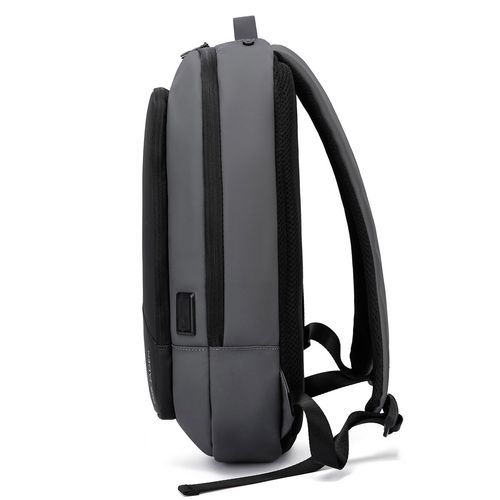 Skullz Laptop Backpack with USB charger port and velcro front