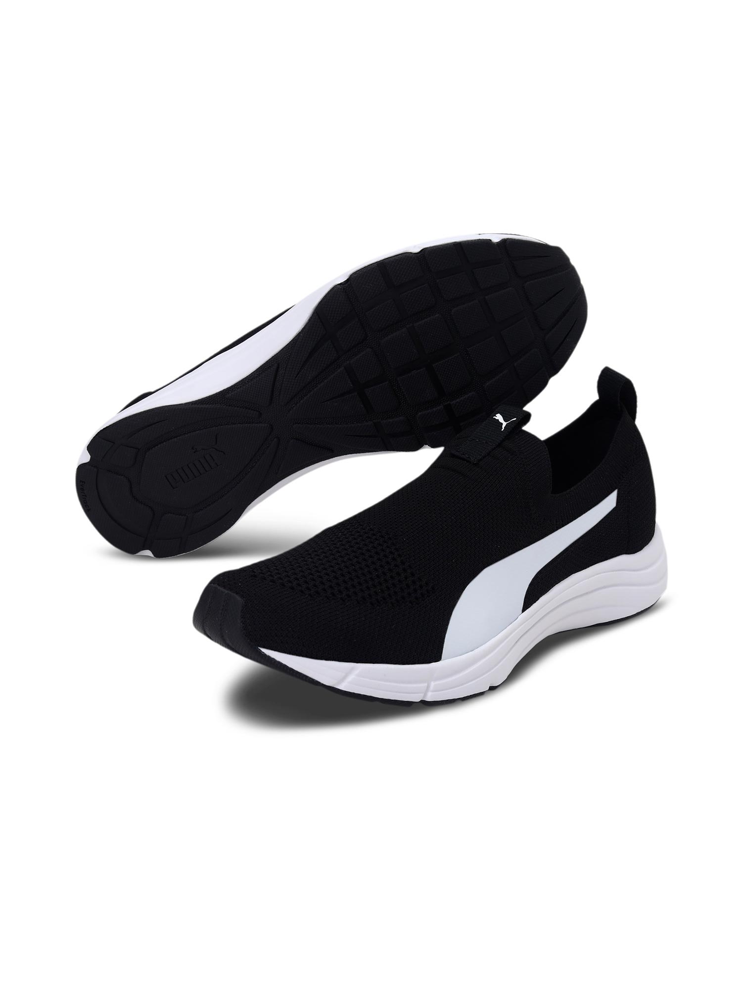 lucifer knit men's slip on shoes