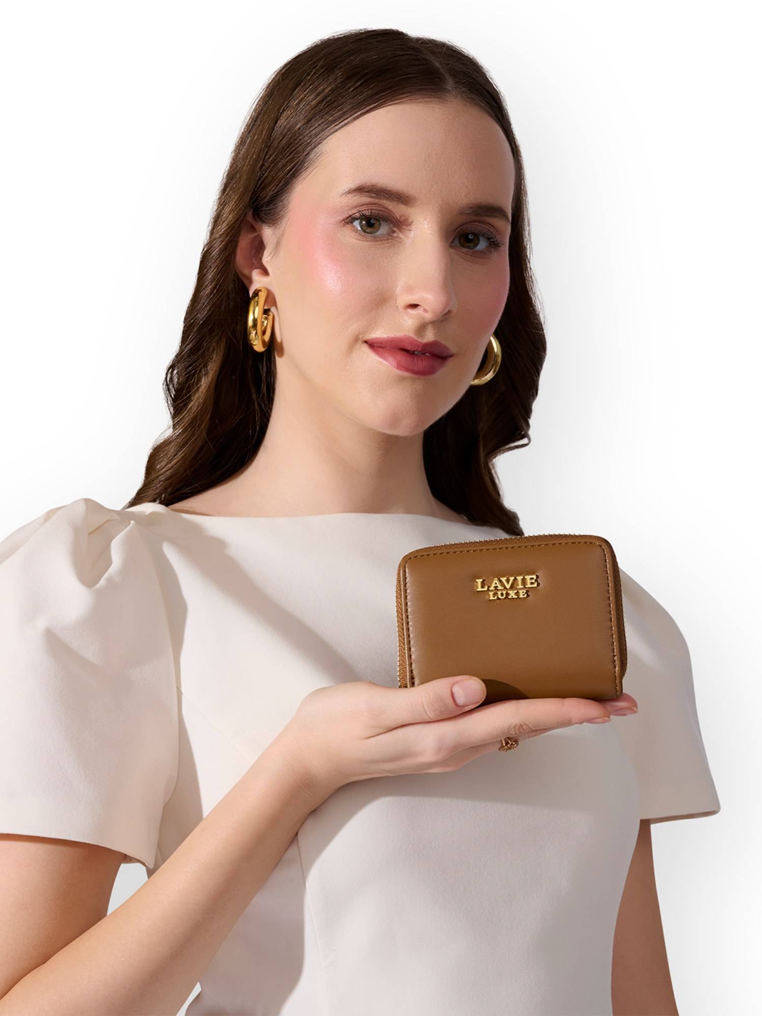 Lavie Luxe Women's Belle Wallet (Tan)