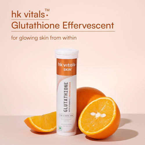 Buy HealthKart HK Vitals Glutathione Effervescent Tablets With Sipper