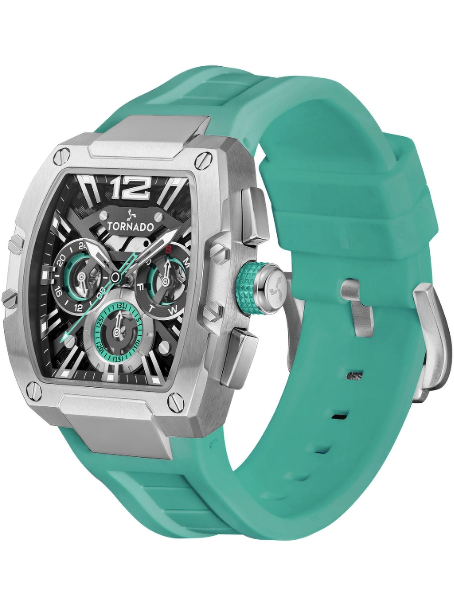 Buy Tornado Xenith Analog Black Dial Watch (T23105-SSHB) (M) Online