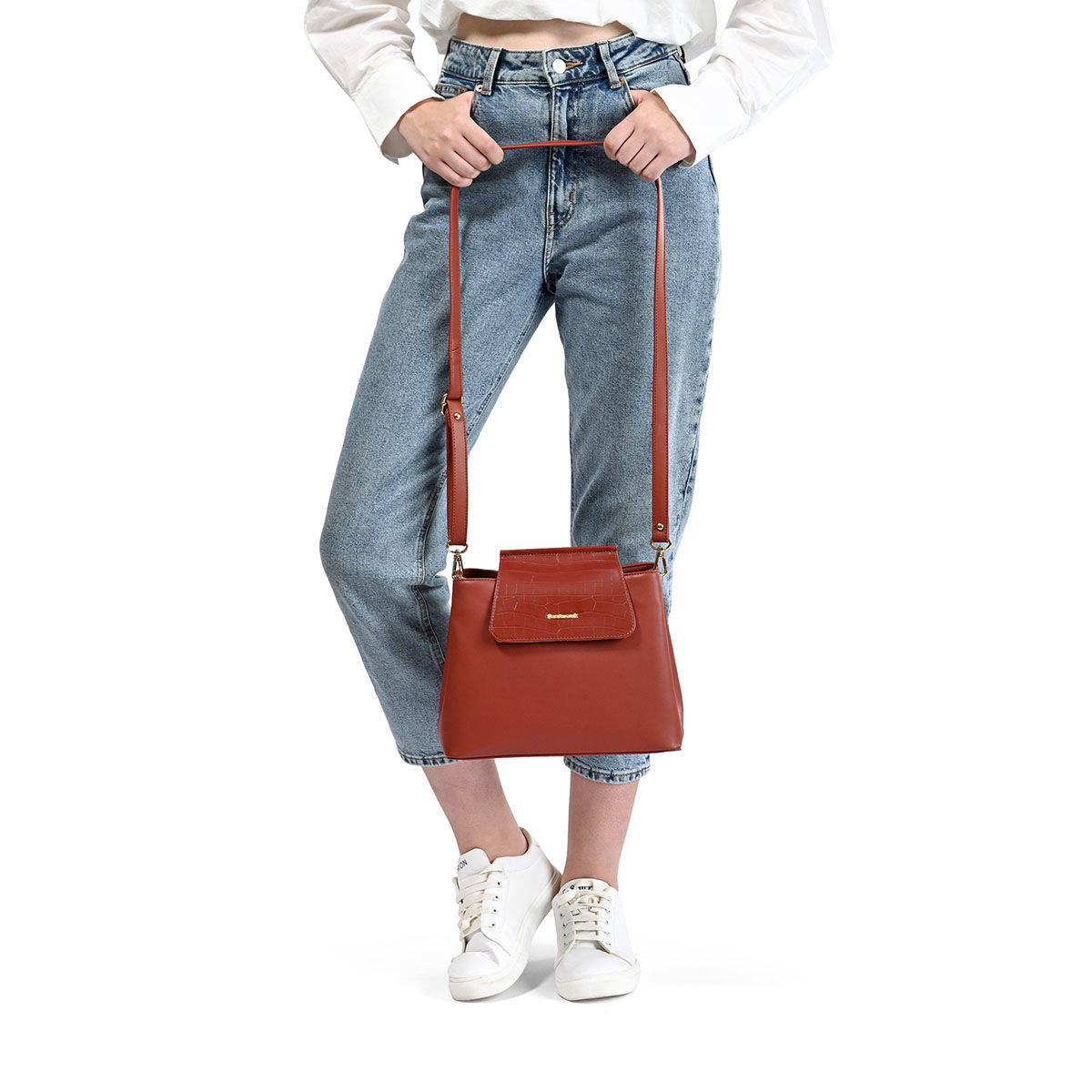 Fastrack Red Chic Compact Sling Bag (M)