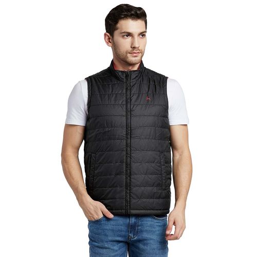 Parx Men Parx Sleeveless Jacket Buy Parx Medium Red Reversible