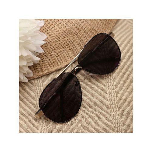 Royal Son Black Polarized Aviator Sunglasses (Black) At Nykaa, Best Beauty Products Online