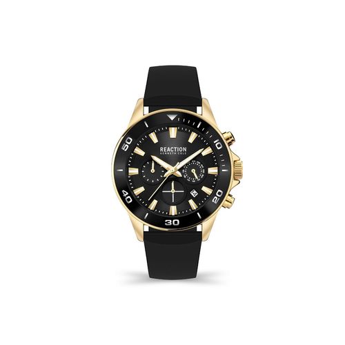Buy Reaction Kenneth Cole Chrono Men Black Silicon Strap Zenith - Main Image