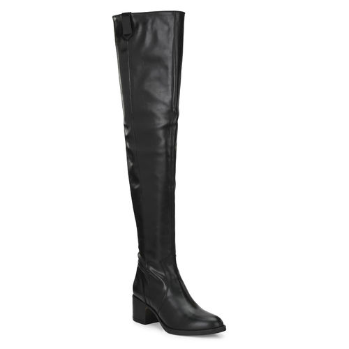 Buy Delize Womens Black Thigh High Boots Online