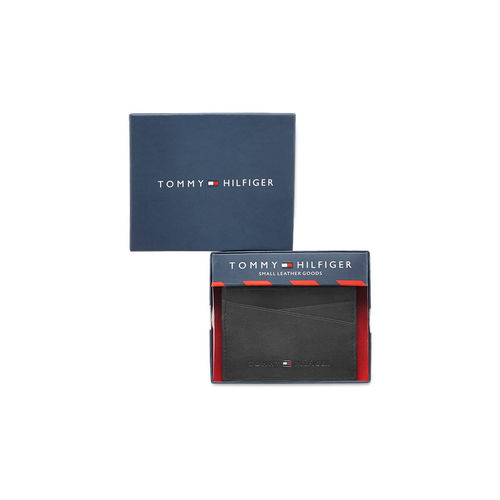 Buy Tommy Hilfiger Jack Mens Leather Card Holder Wallet Solid