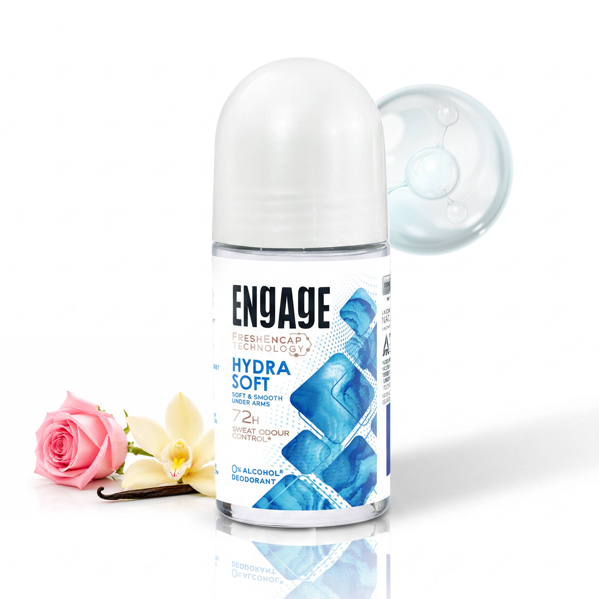 Engage Hydra Soft Roll-On Women With 72hr Protection