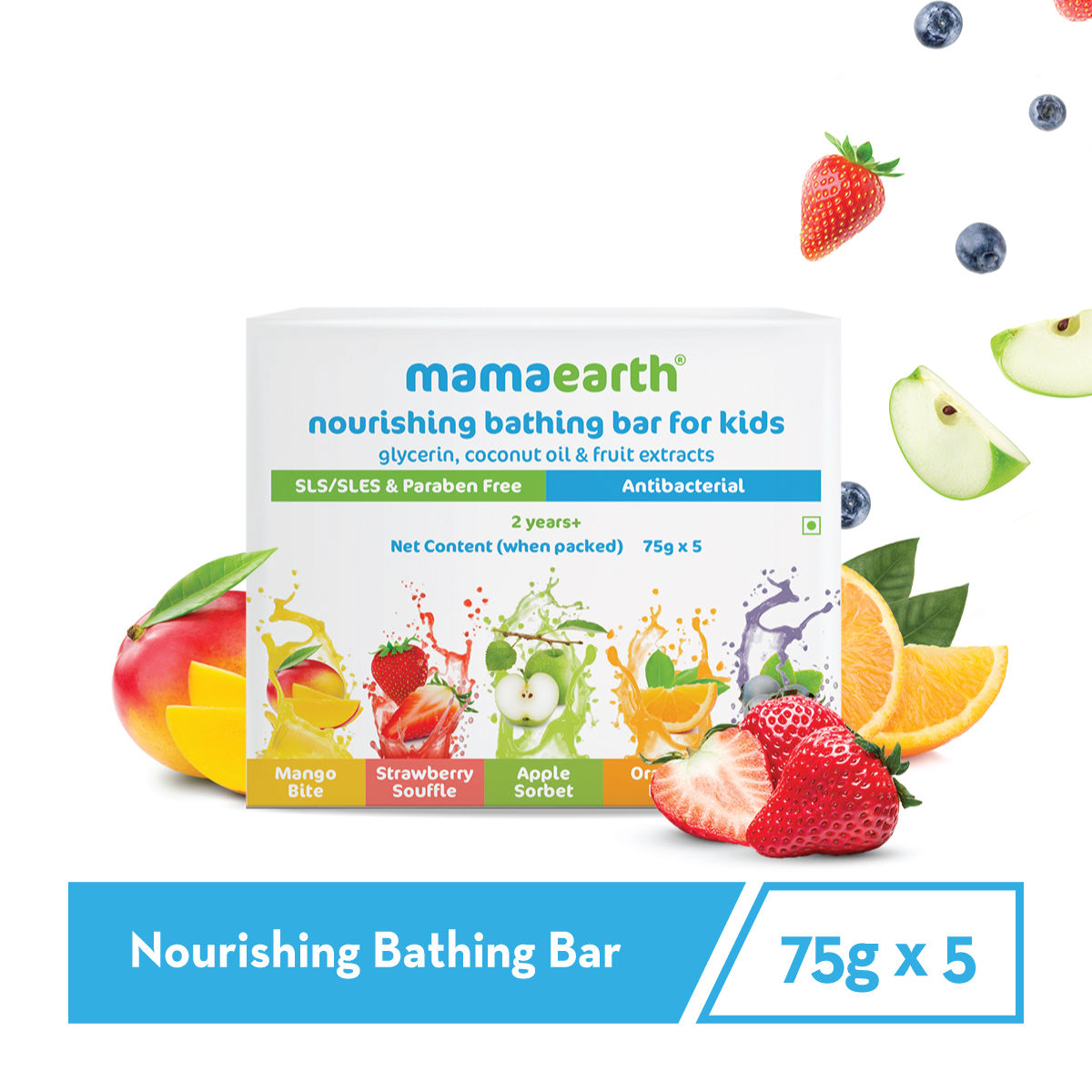 Mamaearth Nourishing Bathing Bar For Kids 2 Years