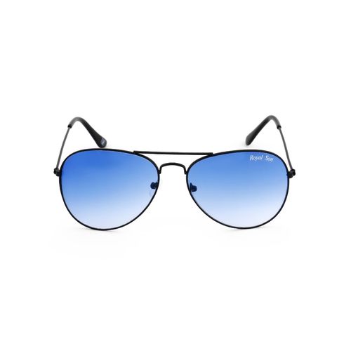 ROYAL SON Unisex Aviator Sunglasses Blue Gradient Lens -RS0011AV