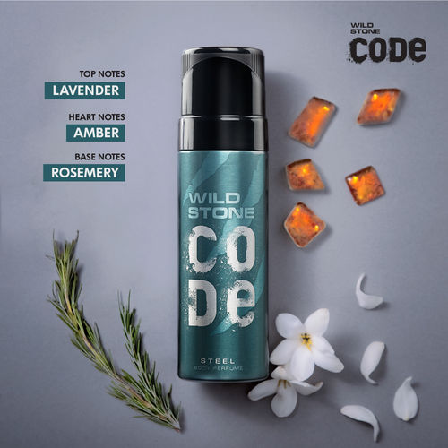 Buy Wild Stone Code Steel Body Perfume For Men Online