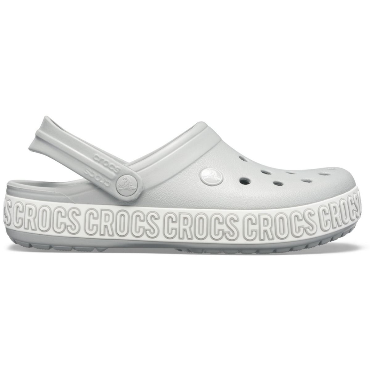 Buy Crocs Grey Crocband Unisex Clogs (Euro 42-43) Online