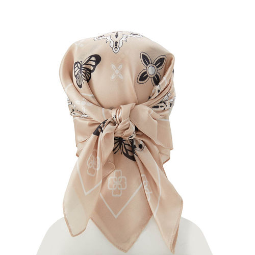Aldo Women Beige Floral Scarf