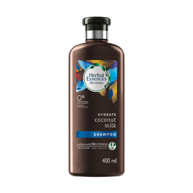 Herbal Essences Coconut Milk Shampoo For Hydration & Softness - No Parabens- No Colourants